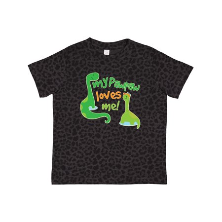 

Inktastic My PawPaw Loves Me Gift Toddler Boy Girl T-Shirt