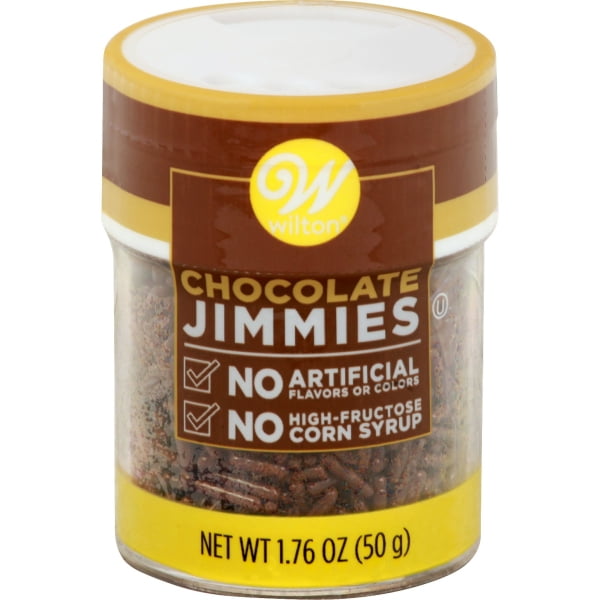 Naturally Flavored Jimmies Sprinkles 1.76ozChocolate