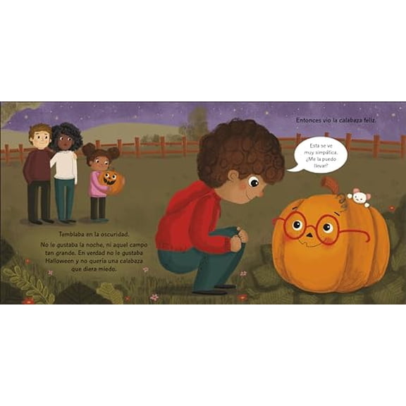 Pre-Owned La Calabaza Feliz (the Happy Pumpkin): Un Cuento de Halloween Sobre La Aceptacin (Board book) 0744089166 9780744089165