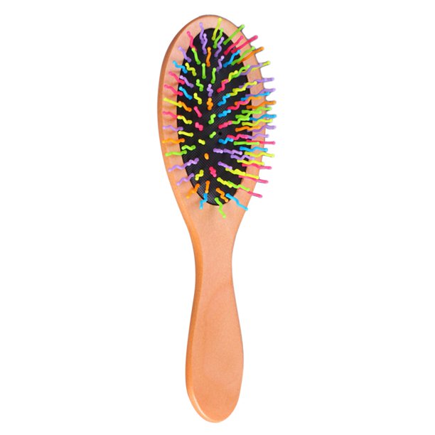 Soidarity Peine de masaje de para el cuidado del cabello, cepillo de paleta antiestático, cepillo de ventilación para el cabello rizado y recto, Cuidado del cabello 4# Soidarity CE0072-04B