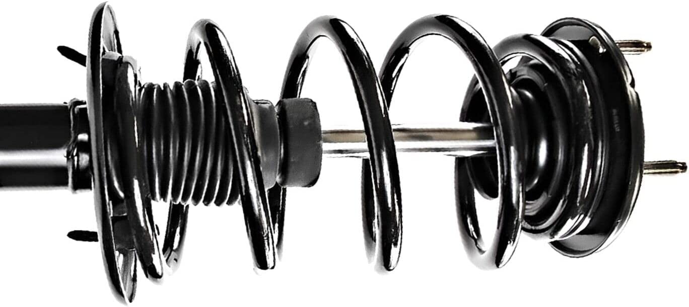 Detroit Axle - 2pc Front Struts for 2013-2019 Ford Flex Lincoln MKT, Struts with Coil Spring Assembly Replacement