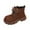 Coffee, variant on Ccpelsie Girls Winter Boots Toddler Girl Boots Warm Outdoor Boot for Little Kids Big Kids(Coffee,2)