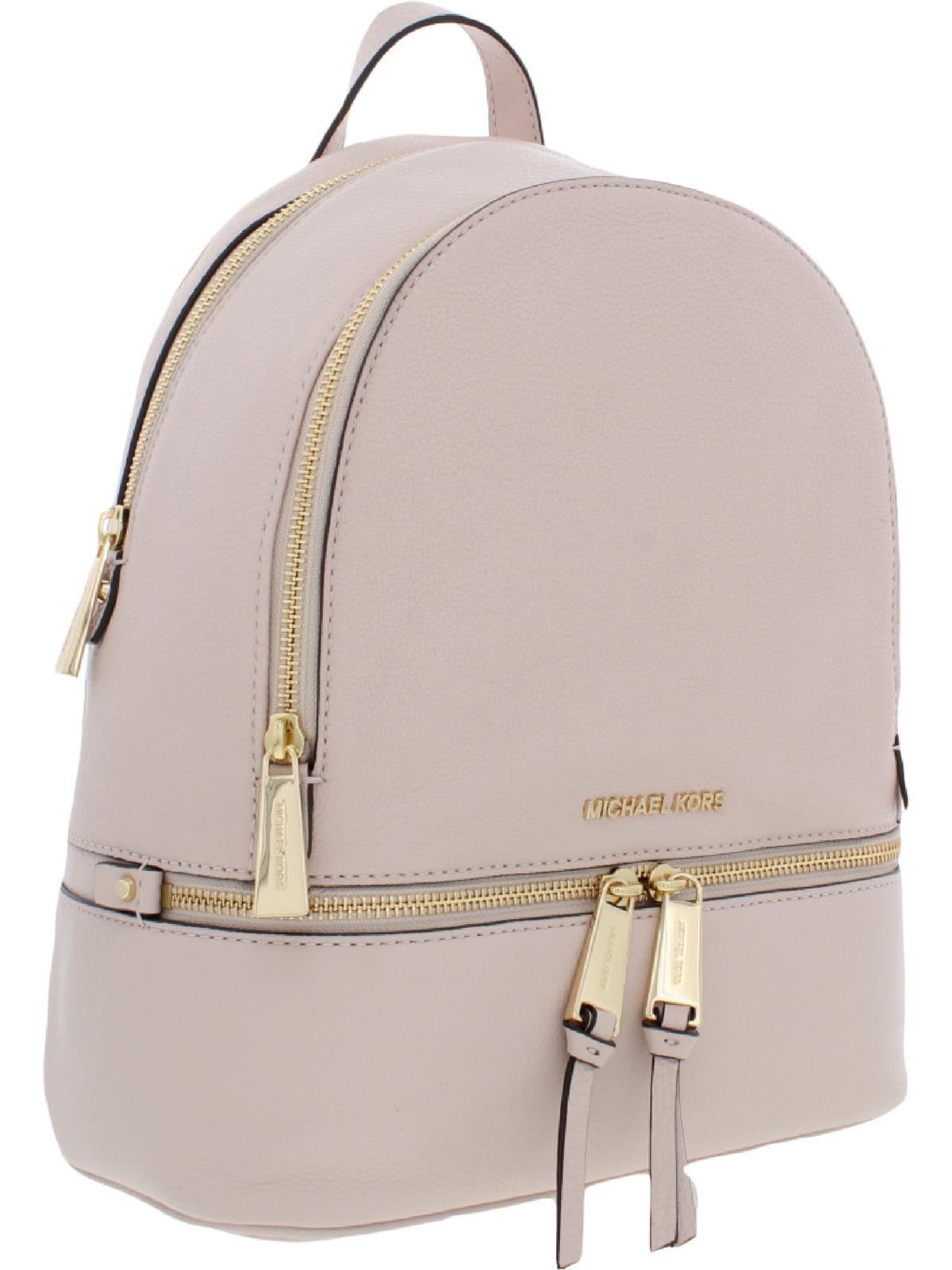 Rhea leather backpack Michael Kors Pink in Leather - 32166354