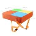 thumbnail image 3 of EeaseMX NUOLUX - Cojín elevador para silla de comedor infantil, desmontable y ajustable, para trona (color aleatorio), 3 of 7