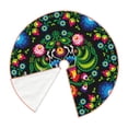 thumbnail image 3 of Bingfone Christmas Tree Skirt Mat Christmas Decoration Interior 30"-Roosters And Flowers, 3 of 8