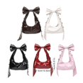 thumbnail image 5 of Giaone Elegant Bows Decors Shoulder Bag for Women PU Armpit Bags Removable Bows, 5 of 20