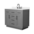 thumbnail image 6 of Wyndham Collection Wcg262642s-Qtz-Us3mxx Beckett Tk 42" Free Standing Single Basin Vanity, 6 of 7