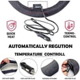 thumbnail image 3 of 12v Heated Steering Wheel Cover - Winter Hands Warmer - Auto Steering Wheel, 3 of 5
