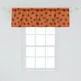 thumbnail image 2 of Ambesonne Avocado Window Valance, Comic Style Avocados, 54" X 18", Lime Green Vermilion, 2 of 3