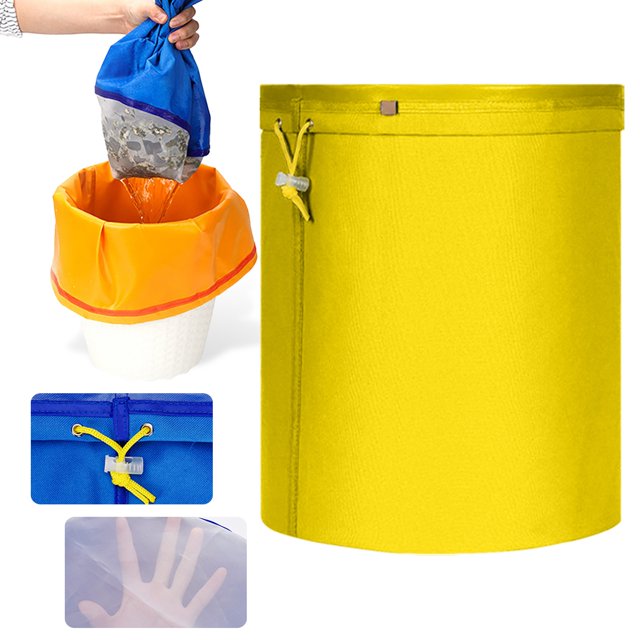 Yttmshdga Strainers 5 Gallon Coffee Fruit Chinese Herbal Soymilk Grape Liquid Filter Bag Full Screen Filter Bag: "Press Screen And Storage Drawstring Bubble Design.