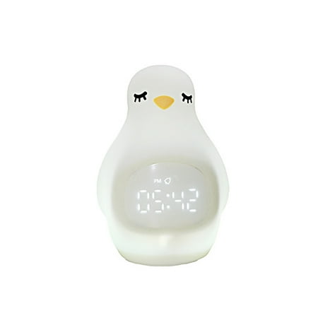 

LED Penguin Night Light Multifunctional Light Electronic Alarm Clock Night Light