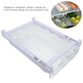 thumbnail image 3 of Tipo de cajón Huevo Huevo Refrigerador Dispensador de huevos Colgante Caja de titular de huevo, 3 of 5