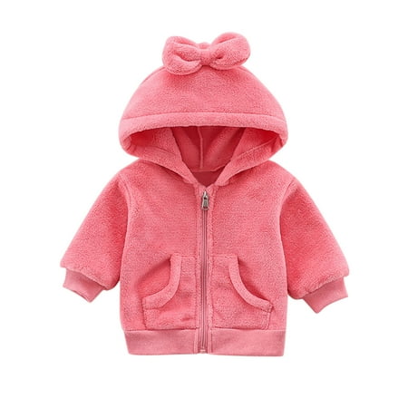 

ZHUASHUM Toddler Boys Girls Coat Winter Windproof Thicken Coat Jacket Child Cartoon Warm Hooded Outerwear