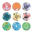 thumbnail image 3 of 90 piezas de pegatinas de feliz Pascua, recuerdos de fiesta, pegatinas de papel de Pascua para álbumes de recortes, sobres, bolsas de boda, Estilo E, 3 of 9