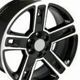 thumbnail image 5 of OE Wheels CV74 22 Inch Rims Fit Silverado 1500 Style 6x139.7 22x9 Gloss Black Machined - Hollander 5664 (Set of 4), 5 of 5