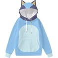 thumbnail image 2 of 3D Adult Costume Hoodie Dog Ears Hooded Sweatshirt Sweater, 2 of 4