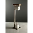 thumbnail image 3 of Kingston Brass SCC8508 Freestanding Toilet Paper Holder with Storage Shelf in Brushed Nickel, 3 of 8
