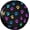 Colorful Dog Paw, variant on Gray Wolf Dreamcatcher Spare Tire Cover for Rv SUV Trailer Truck Camper,Waterproof Wheel Protectors Funny Tire Cover for Outdoor Camping Travel,Universal Fit,15 inch