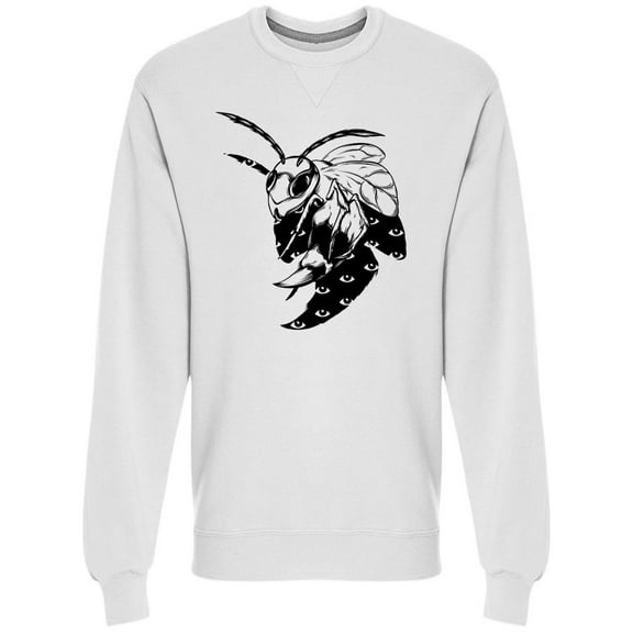 Gothic Wasp And Mystic Eyes Sweatshirt Men -Image by Shutterstock, Male Large