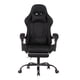 thumbnail image 3 of Silla del Juego Silla de Oficina de Silla de Carreras Negra HOMEMAKE FURNITURE Negra, 3 of 9