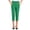 Green, variant on Lzobxe Womens Capri Pants Solid Color Loose-Fitting Straight-Leg with Pockets on Waistband,Size XL-5XL