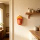 thumbnail image 4 of Corn Shaped Wall Shelf No Drilling Adhesive Storage Organizer Kitchen Bathroom Decor Noveltys Shelf For Toiletries, 4 of 6