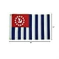 thumbnail image 2 of TaylorMade 8218, US Power Squadron Ensign Boat Flag, Deluxe Sewn, 12 inch x 18 inch, 2 of 2