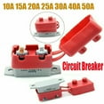 1050A Amp 12V Circuit Breaker & Cover Dual Battery Fuse Automatic Auto
