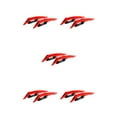 thumbnail image 2 of Maytalsory Aerodynamic Spoiler Wing Motorcycle Front Side Motorcycle Accessories 250SR Sticker Motorcycle red 5Set, 2 of 6