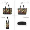 thumbnail image 6 of FORMRS Laptop Tote Bag for Women with 15.6" Computer Compartments Handbag, Vibrant Flowers, 6 of 7