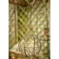 thumbnail image 4 of Rustic Iron Wire Ball Shape Frame Pot Hanging Planter 13cm NEW 13cm Ball Shape, 4 of 8