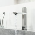 thumbnail image 5 of VIGO Nova Button Operated Single-Hole Bathroom Faucet in Chrome, 5 of 14