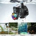 thumbnail image 4 of Bomba de fuente de 15W 800l/h, bomba de estanque, bomba de agua, bomba de jardín, bomba de fuente con 12 LED, 4 of 5