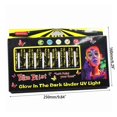 thumbnail image 3 of 12pcs Halloween Glow in Dark Face Paint Crayons UV Black Light Body Paint Fluorescents Makeup Marker for Party Supplies, 3 of 4