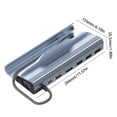 thumbnail image 3 of Estación de acoplamiento PD3.0 USB Game Holder Base 4K para Steam Deck (Gris V255-8 en 1), 3 of 4