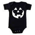 thumbnail image 4 of XAOFW Halloween Romper For Baby Girls boys short sleeve crewneck cartoon Pumpkin print bodysuit For Infants Toddlers trendy One-Pieces 3-6 Months, 4 of 5