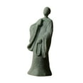 thumbnail image 4 of Estatua de monje de estilo chino, micropaisaje, regalo, centro de mesa coleccionable, arte artesanal, adorno de bonsái, decoración de mesa., 4 of 8