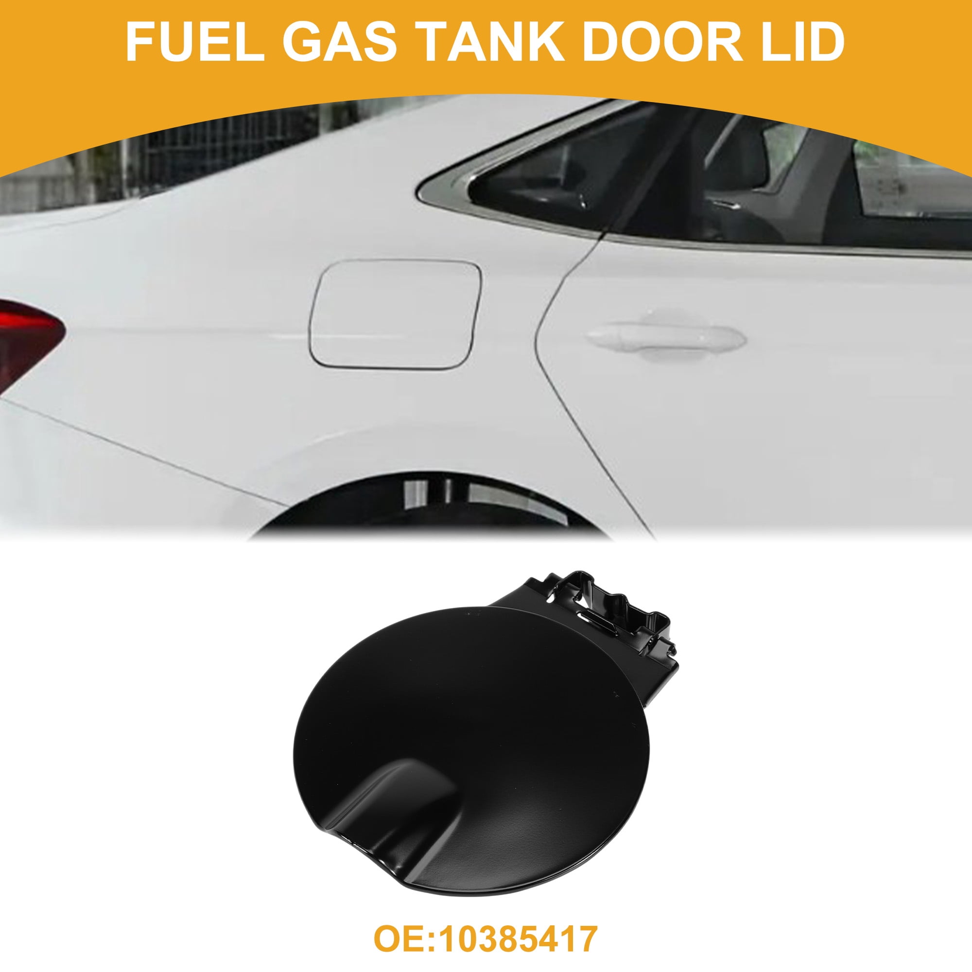 Unique Bargains Fuel Tank Door Cap for Chevy Colorado 2004-2012 Fuel Filler Flap Cover