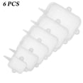 thumbnail image 1 of 6 Pcs Couvercles Frais Carrés en Silicone Couvercles Extensibles Réutilisables pour Poêle Bol, 1 of 4