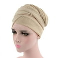 thumbnail image 2 of Foulard pour Femmes, Turban Extensible Musulman d'Inde Afrique, 2 of 4