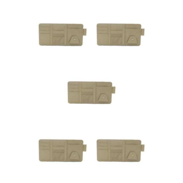 Baohd 1/2/3/5 Durable Car Storage Solution - Easy Assembly And Organized Space Efficient Storage Car Accessories Beige (normal) 5PCS