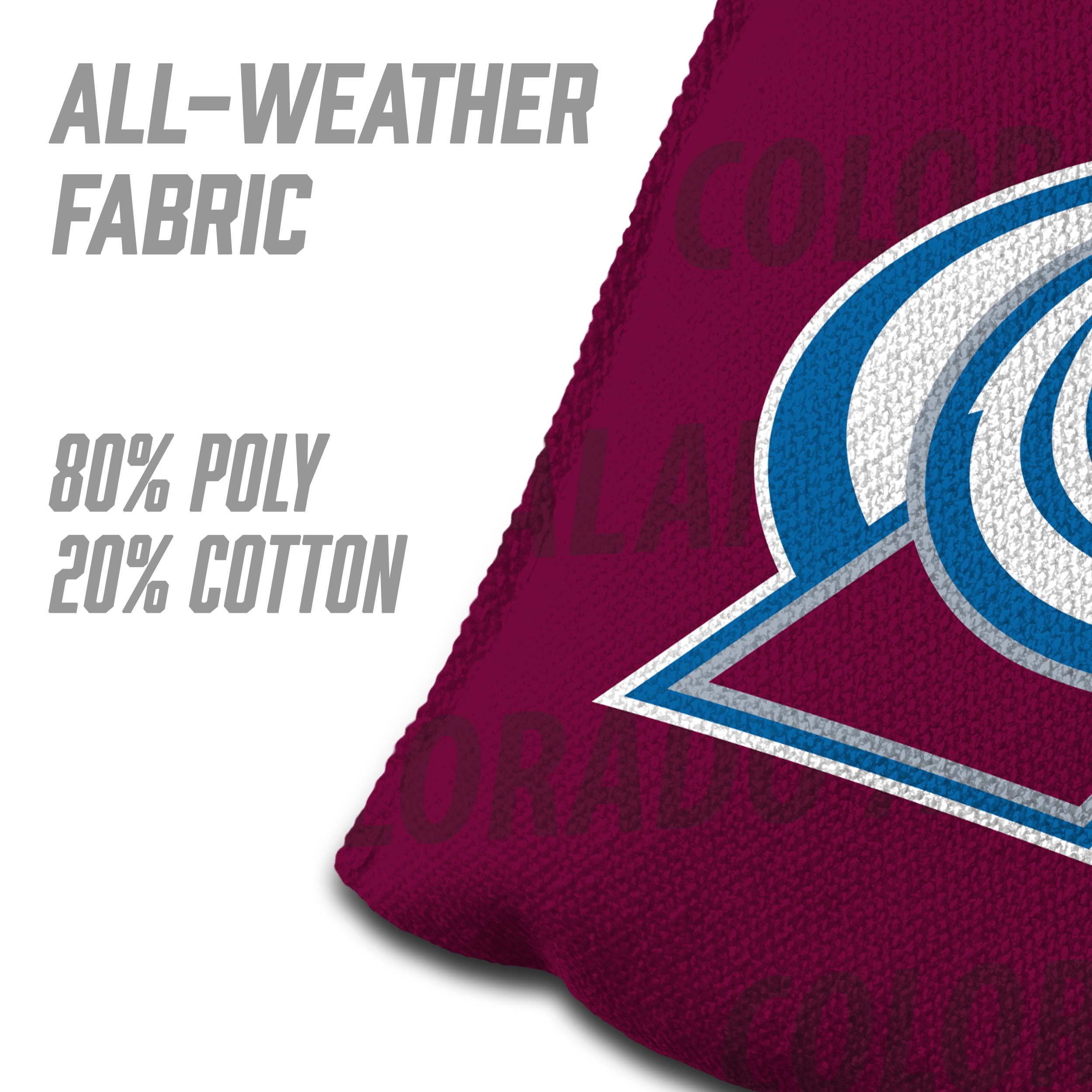 NHL Colorado Avalanche Cornhole Bags - 4PK - Maroon