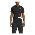 thumbnail image 1 of Playera Reebok Hombre Identity Cross Check Negro negro XL, 1 of 9