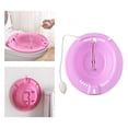 thumbnail image 3 of de asiento para asiento de inodoro, con de , de vaginal plegable para el atención posparto, las hemorroides, uso , Rosado Yinane Asiento de inodoro para baño de asiento, 3 of 8