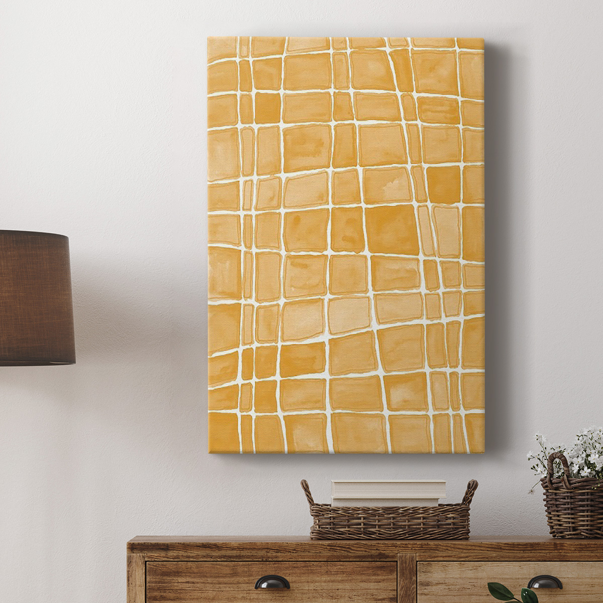 Square Bluff IV Premium Gallery Wrapped Canvas - Ready to Hang