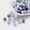 Mixed Silver-Grey, variant on 1Bag 8mm Silver-Grey Mix Pearlized Glass Pearl Beads Mixed Color Hole: 1mm