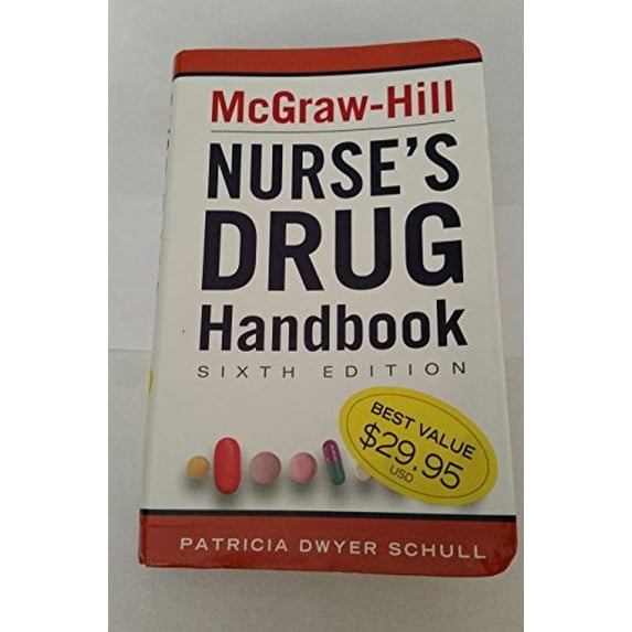 Pre-Owned McGraw-Hill Nurse's Drug Handbook (Paperback) 0071756094 9780071756099