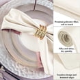 thumbnail image 4 of 12 Napkins (43x43cm) - Soft and Cozy - Durable Hotel Quality - Ideal for Events and Normal Household Use (White), 4 of 5