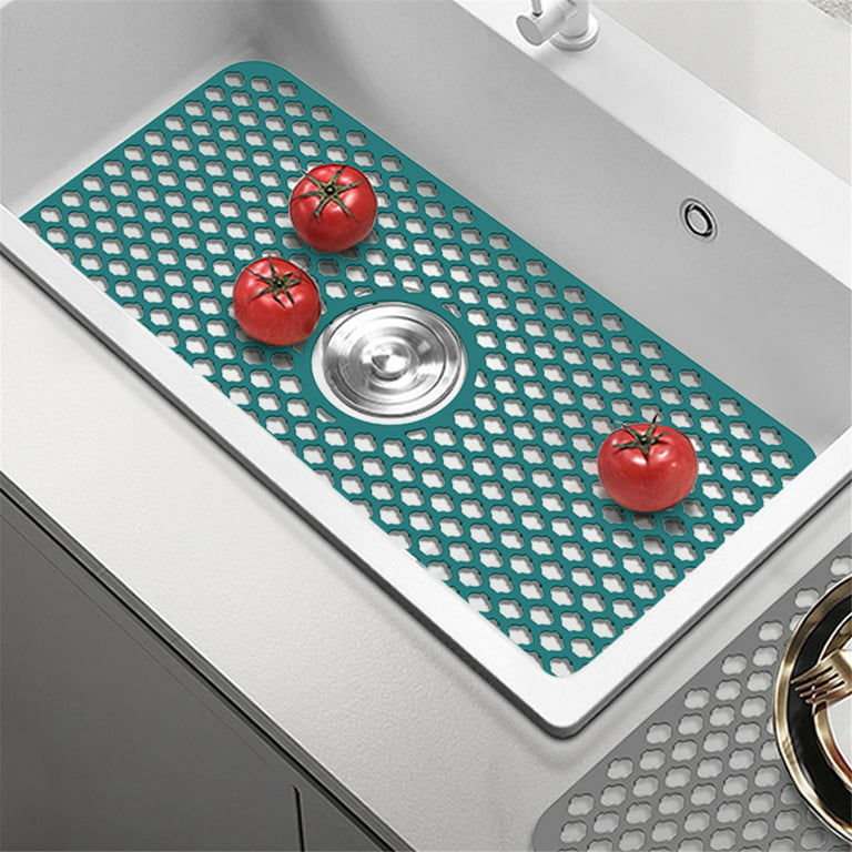 Silicone Drain Mat Hot Kitchen Sink Protector Mat Pad - Temu