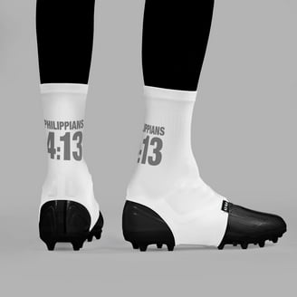 Faith Cross Spats Cleat Covers